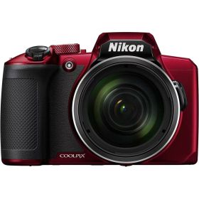 Nikon デジタルカメラ COOLPIX B600 RD 光学60倍 軽量 クールピクス レッド B600RD