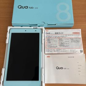 【美品】au Qua tab QZ8 本体 チョコミント
