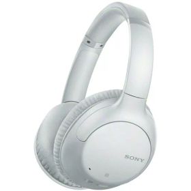 ソニー ワイヤレスノイズキャンセリングヘッドホン WH-CH710N : Bluetooth対応 最大35時間連続再生 マイク付き 2020年モデル ホワイト WH-CH710N W