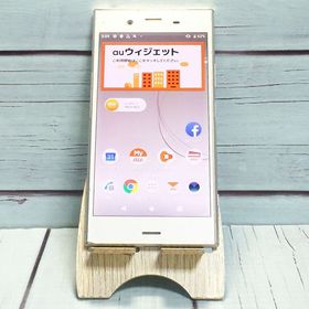 au Xperia XZ1 SOV36 Warm Silver シルバー [訳あり] 992