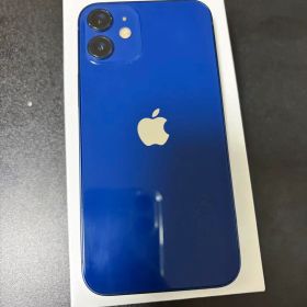 Apple iPhone 12 miniブルー 本体 美品 割れ無し