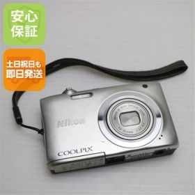 中古 COOLPIX A100 シルバー 即日発送 コンデジ Nikon 本体 土日祝発送OK