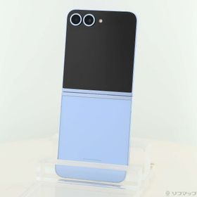 (中古)SAMSUNG Galaxy Z Flip6 256GB ブルー SC-54E docomo SIMフリー(377-ud)