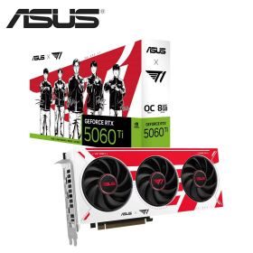 ASUS｜エイスース ASUS T1 GeForce RTX 5060 Ti 8GB GDDR7 OC Edition グラフィックボード ［T1コラボレーションモデル］ T1-RTX5060TI-O8G-GAMING
