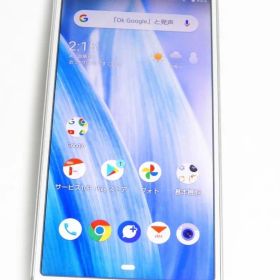 SHARP AQUOS sense3 シルバーホワイト SHV45 au