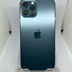 ○超美品 SIMフリー iPhone12ProMax 256GB パシフィックブルー