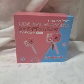 nexxion キッズデジタルカメラ FV-KC26P ピンク