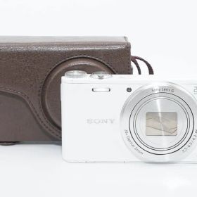 SONY Cyber-shot DSC-WX300 コンデジ ホワイト ケース付