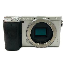 【全額返金保証】【最速発送】Sony デジタル一眼 α6400 ILCE-6400 ボディ シルバー 美品 動作確認済