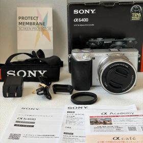 【美品】SONY α6400 パワーズームレンズキット a6400