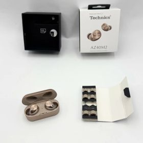 【中古 動作確認済】 テクニクス ワイヤレスイヤホン EAH-AZ40M2-N ローズゴールド bluetooth ノイズキャンセリング 音楽鑑賞 運動 ランニング 通勤 通学 耳 イヤー イヤホン 音質 没入感 集中 音 使いやすい ジムリラックス 小さい