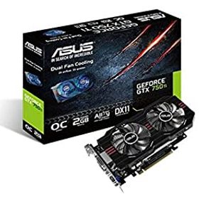 【中古】 ASUSTek ASUS NVIDIA GeForce GTX750Tiビデオカード オーバークロック GTX750TI-OC-2GD5