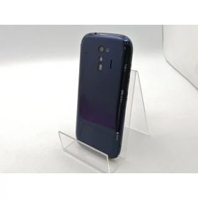 【中古】Fujitsu docomo 【SIMロックあり】 らくらくスマートフォン ネイビー 3GB 32GB F-42A【ECセンター】保証期間1ヶ月【ランクB】