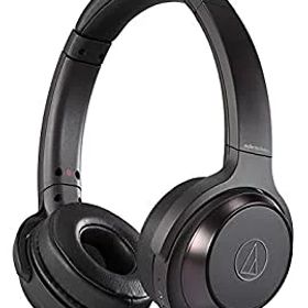 【中古】audio-technica SOLID BASS ワイヤレスヘッドホン 重低音 最大70時間再生 ブラック ATH-WS330BT BK