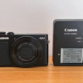 【美品】Canon PowerShot G9X Mark II ブラック