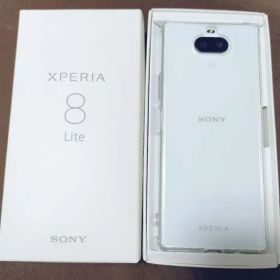 【未使用】SONY Xperia 8 Lite ホワイト 本体