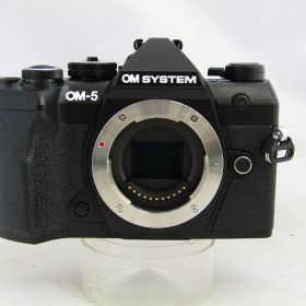 【中古】(オーエムシステム) OM SYSTEM OM-5 MARKII ボディ ブラツク