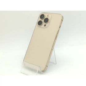 【中古】Apple SoftBank 【SIMフリー】 iPhone 13 Pro 128GB ゴールド MLUH3J/A【静岡】保証期間1ヶ月【ランクC】