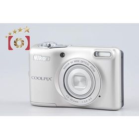 【中古】Nikon ニコン COOLPIX L32 シルバー コンパクトデジタルカメラ