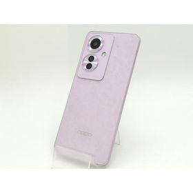【中古】Oppo 国内版 【SIMフリー】 OPPO Reno11 A コーラルパープル 8GB 128GB CPH2603【静岡】保証期間１ヶ月【ランクA】
