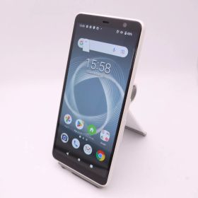 【中古】 docomo SIMフリー arrows Be4 Plus F-41B 64GB ホワイト #2801