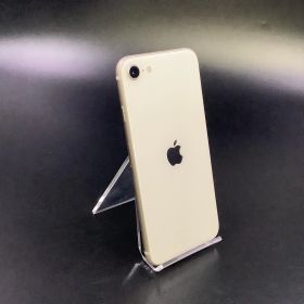 【全額返金保証】【最速発送】 iPhone SE（第3世代） 64GB スターライト Softbank SIMフリー 白ロム 美品 動作確認済 85%
