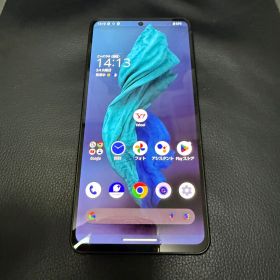 美品 AQUOS R7 A202SH ブラック SIMフリー スマホ 本体