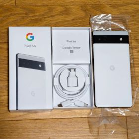 【美品】Google Pixel 6a 本体 ホワイト チョーク