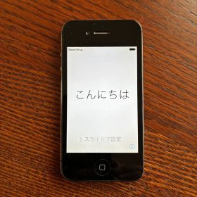 05 iPhone4s ブラック 画面傷なし