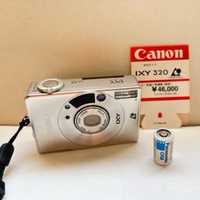 キヤノンCanon IXY320 APSフィルムカメラ 箱付 動作未確認