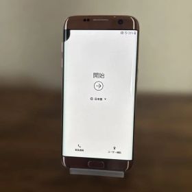 【ジャンク】Galaxy S7 edge SCV33 ピンクゴールド