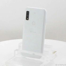 【中古】FUJITSU(富士通） arrows We 64GB ホワイト FCG01 au SIMフリー 【368-ud】