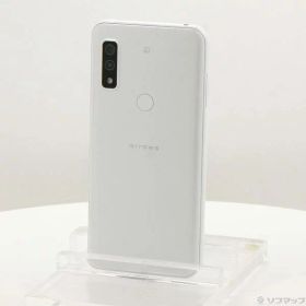 【中古】FUJITSU(富士通） arrows We 64GB ホワイト FCG01 au SIMフリー 【371-ud】