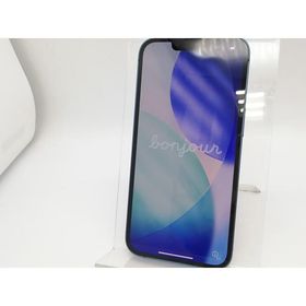 【中古】Apple 楽天モバイル 【SIMフリー】 iPhone 13 256GB ブルー MLNM3J/A【アリオ倉敷】保証期間１ヶ月【ランクB】