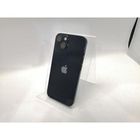 【中古】Apple 楽天モバイル 【SIMフリー】 iPhone 13 128GB ミッドナイト MLNC3J/A【高崎モントレー】保証期間１ヶ月【ランクB】