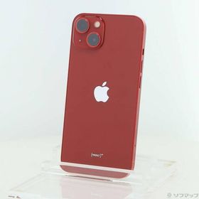 〔中古〕Apple(アップル) iPhone13 128GB プロダクトレッド MLNF3J／A SIMフリー〔251-ud〕