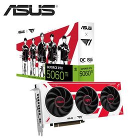 ASUS｜エイスース ASUS T1 GeForce RTX 5060 Ti 8GB GDDR7 OC Edition グラフィックボード ［T1コラボレーションモデル］ T1-RTX5060TI-O8G-GAMING 返品種別B