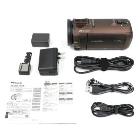 パナソニック 4Kビデオカメラ HC-VX992MS hc-vx992ms-t ブラウン 整備済みアウトレット品 [良い(B)]