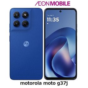 motorola モトローラ moto g37j ノーティカルブルー イオンモバイル