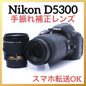 Nikon D5300 ダブルレンズ Wi-Fi スマホ転送 望遠 初心者向け