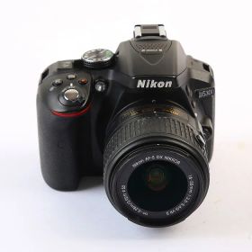 【中古】(ニコン) Nikon D5300 18-55VR2 レンズキツト ブラツク