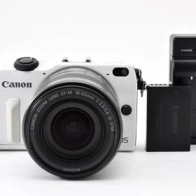 【美品】キヤノン Canon EOS M2 + 18-55mm レンズキット