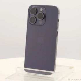 ソフマップ 〔中古品〕 iPhone14 Pro 256GB ディープパープル MQ1E3J／A SIMフリー【276】