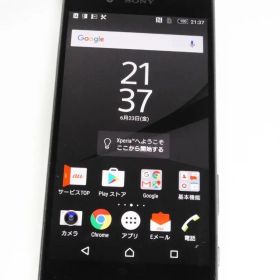 SONY Xperia Z5 グラファイトブラック SOV32 au