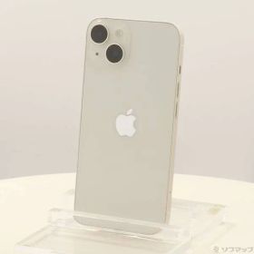 ソフマップ 〔中古品〕 iPhone14 128GB スターライト MPUQ3J／A SIMフリー【352】