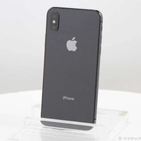 ソフマップ 〔中古品〕 iPhoneX 64GB スペースグレイ NQAX2J／A SoftBank【247】