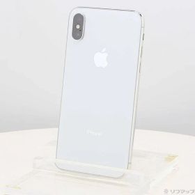 ソフマップ 〔中古品〕 iPhoneX 64GB シルバー NQAY2J／A SIMフリー【247】