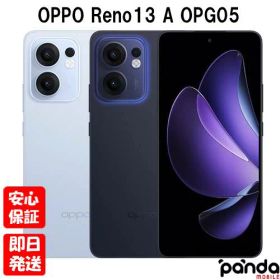 【土日、祝日発送、店舗受取可】新品未開封品【Nランク】UQmobile版SIMフリー OPPO Reno13 A OPG05 ルミナスネイビー アイスブルー 本体 OPPO AI Phone