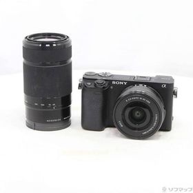 〔中古〕SONY(ソニー) α6400 ILCE-6400Y ダブルズームレンズキット ブラック〔262-ud〕