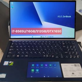 ASUSZenBook15/i7-8565U/16GB512GB/GTX1650